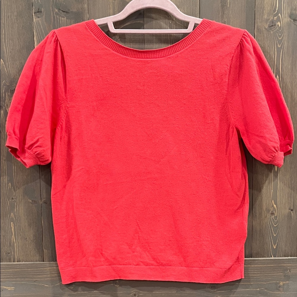 ⭐️5/$20J. Crew Puff Sleeve Women's Top